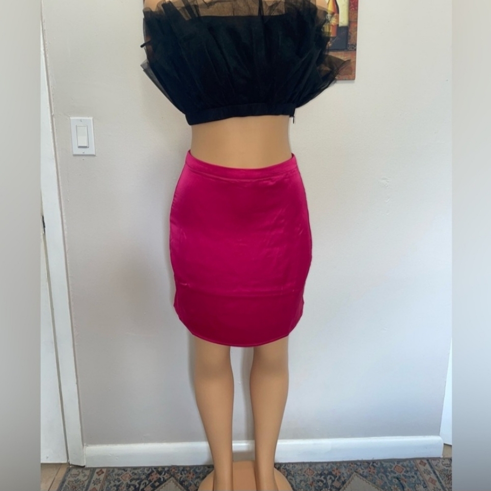 NWT Sincerely Jules Silk Skirt Size XL